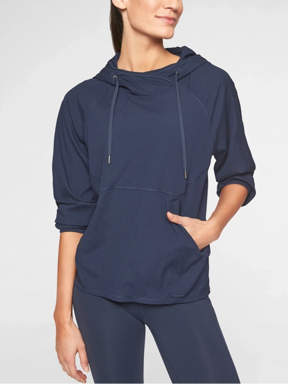 Athleta Teton Anorak Jacket Navy